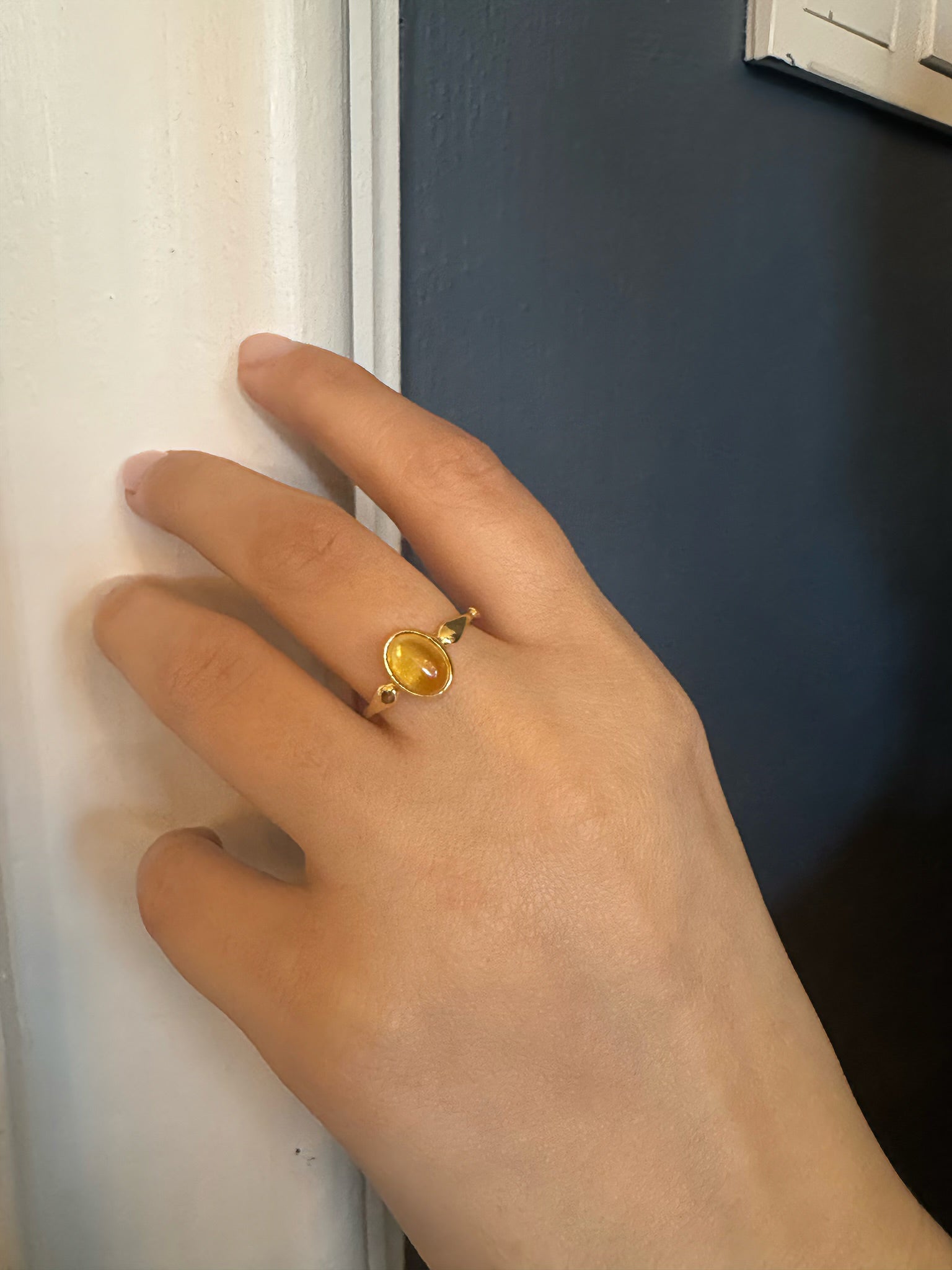 Sitrin Mary Gold Yüzük