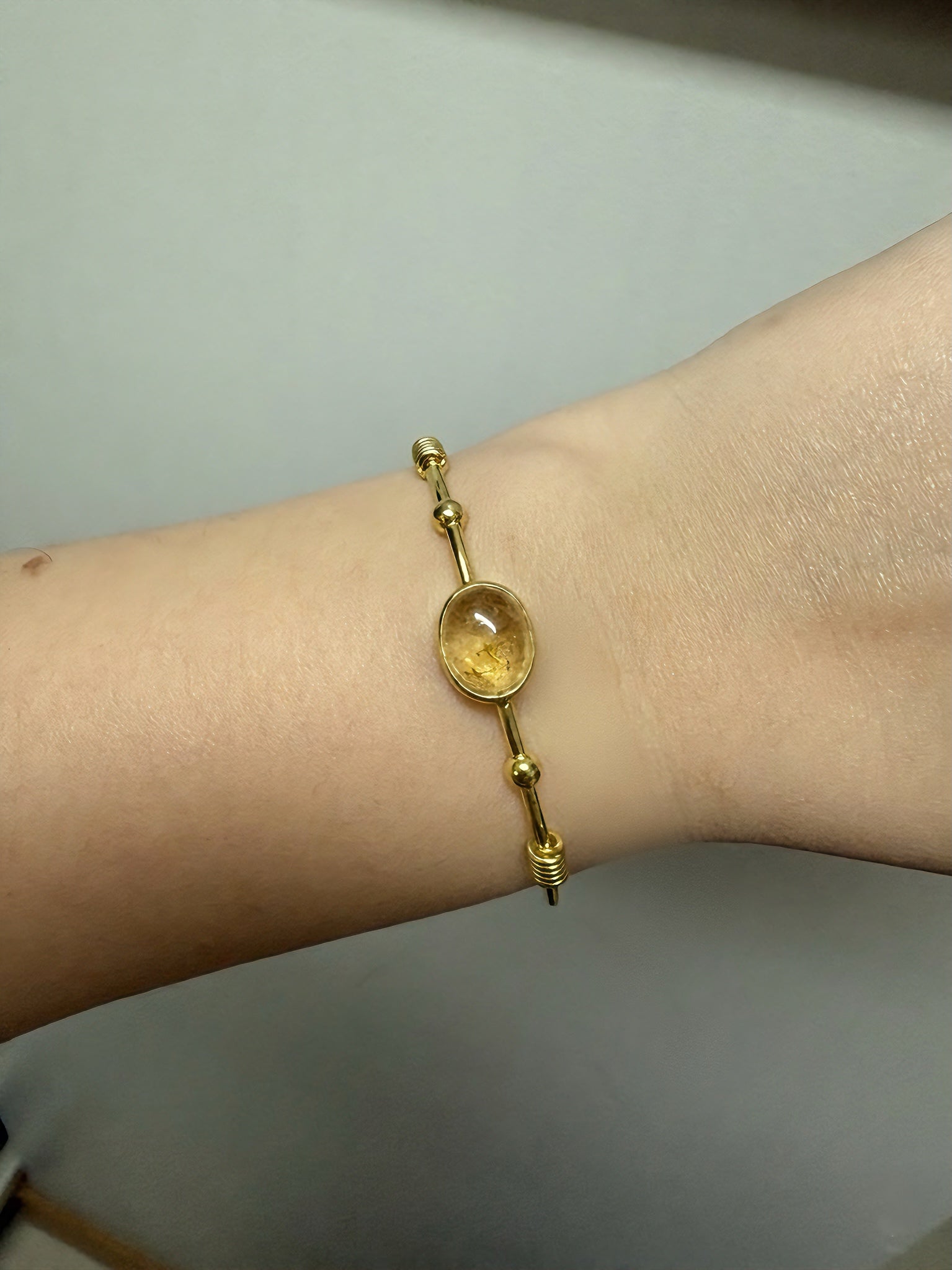 Sitrin Gold Bileklik