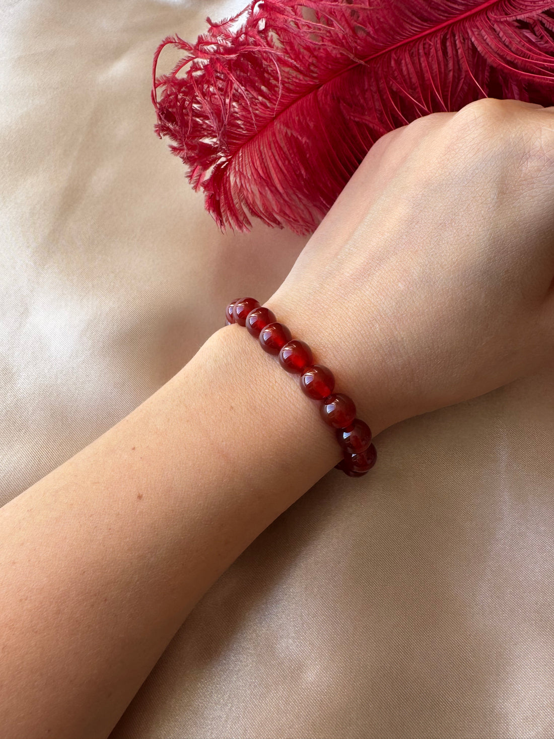 Akik Bileklik (8 mm)