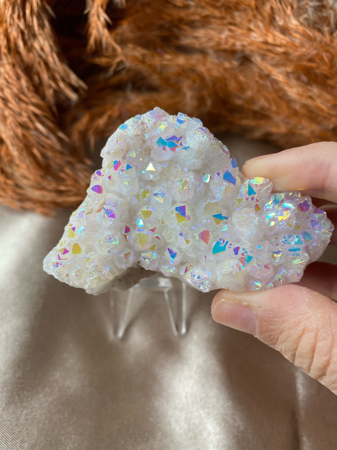 Aura Melek Kuvars Beyaz İşlenmemiş Parça