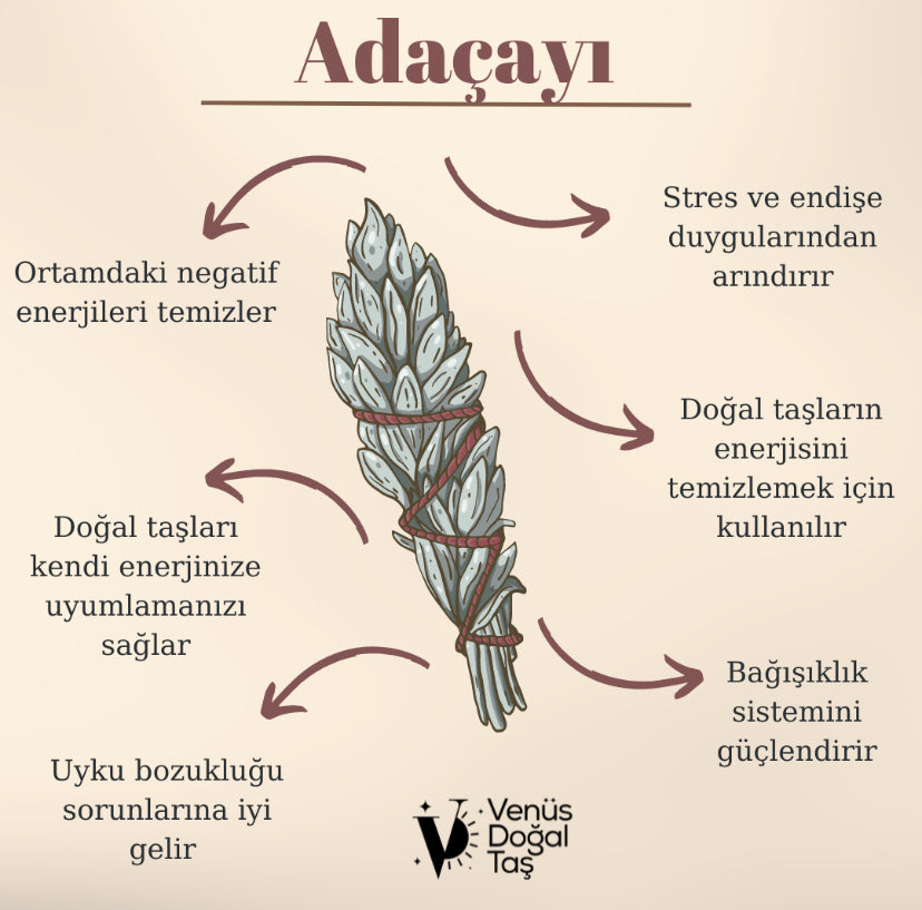 Adaçayı Tütsü Demeti
