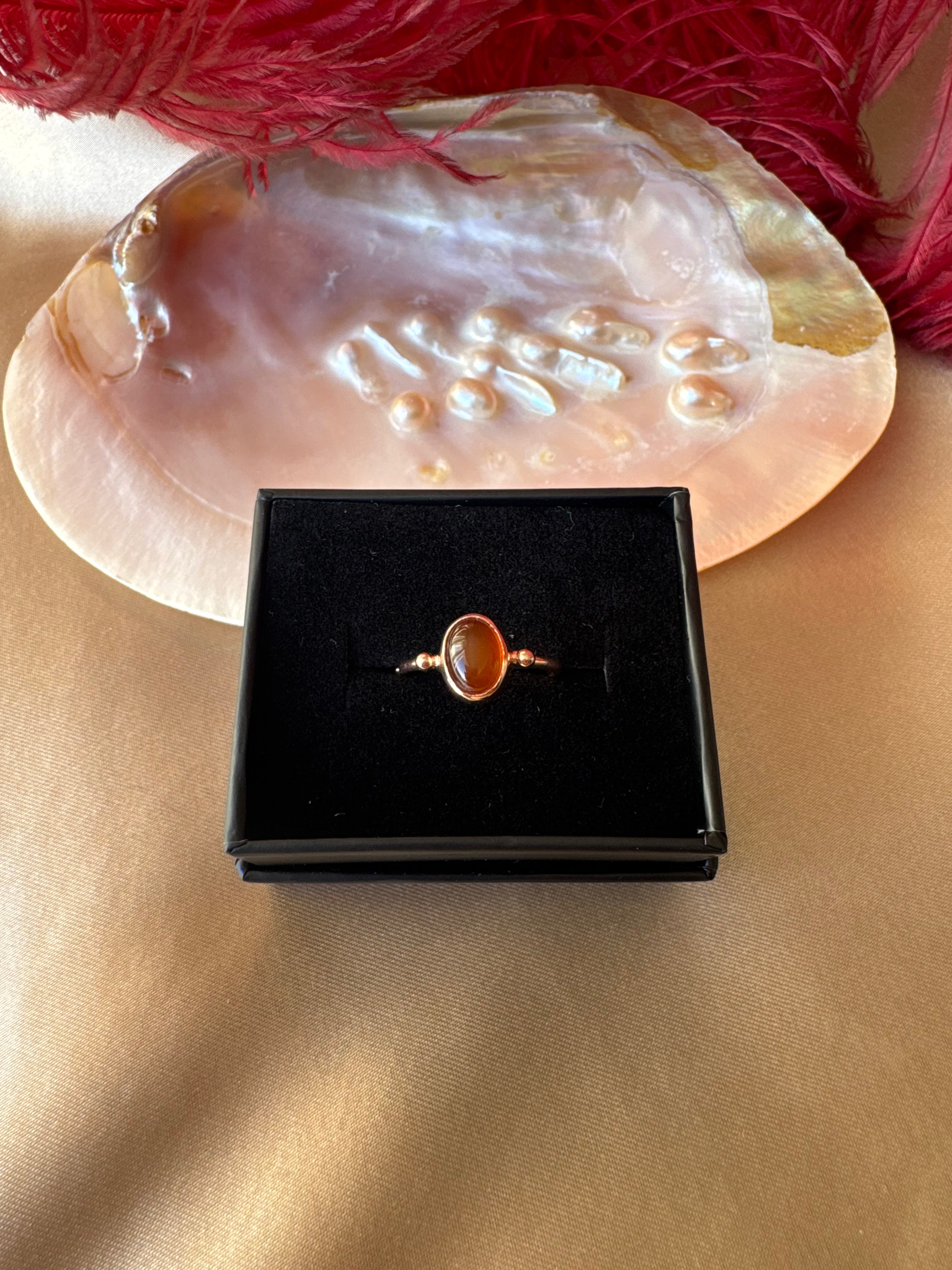 Akik Basic Rose Gold Yüzük