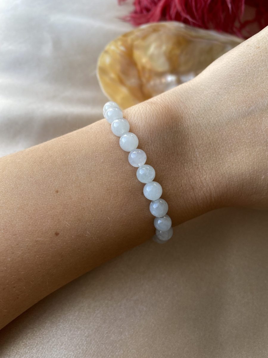 Akuamarin Bileklik (6 mm)