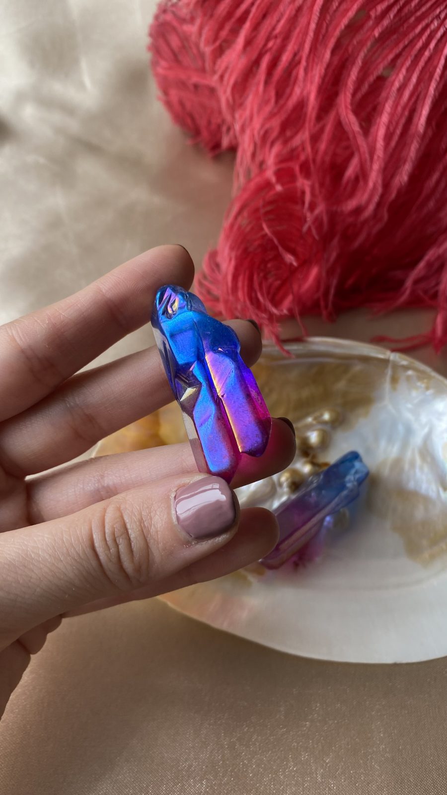 Aura Melek Kuvars Parça (Diş)