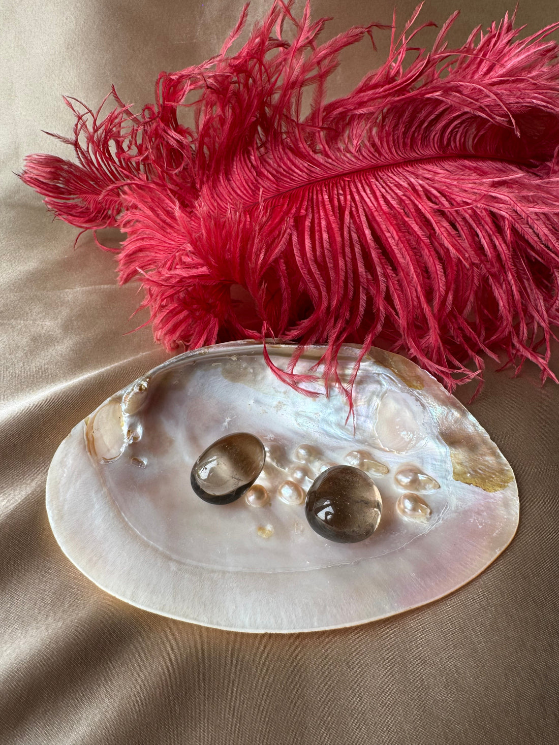 Dumanlı Kuvars Tumbled Parça