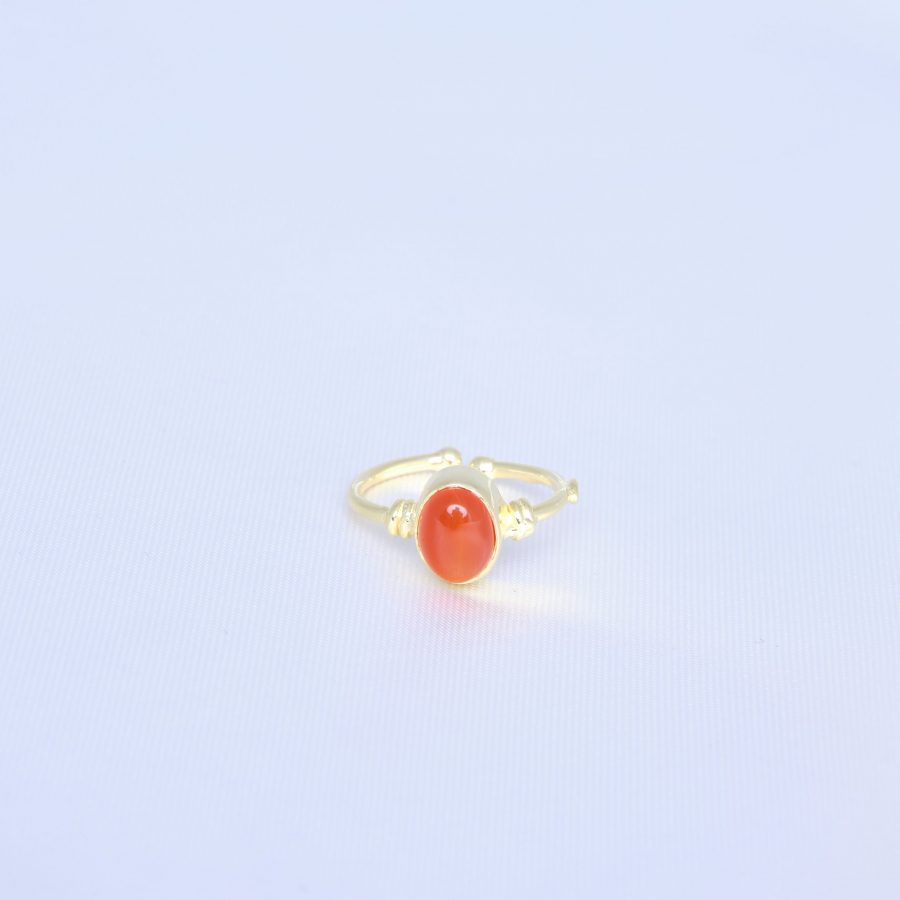 Akik Diana Gold Yüzük