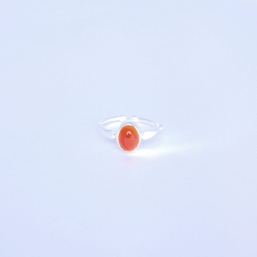 Akik Mary Gümüş Yüzük