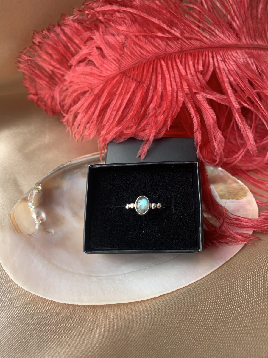 Labradorit Hera Gümüş Yüzük