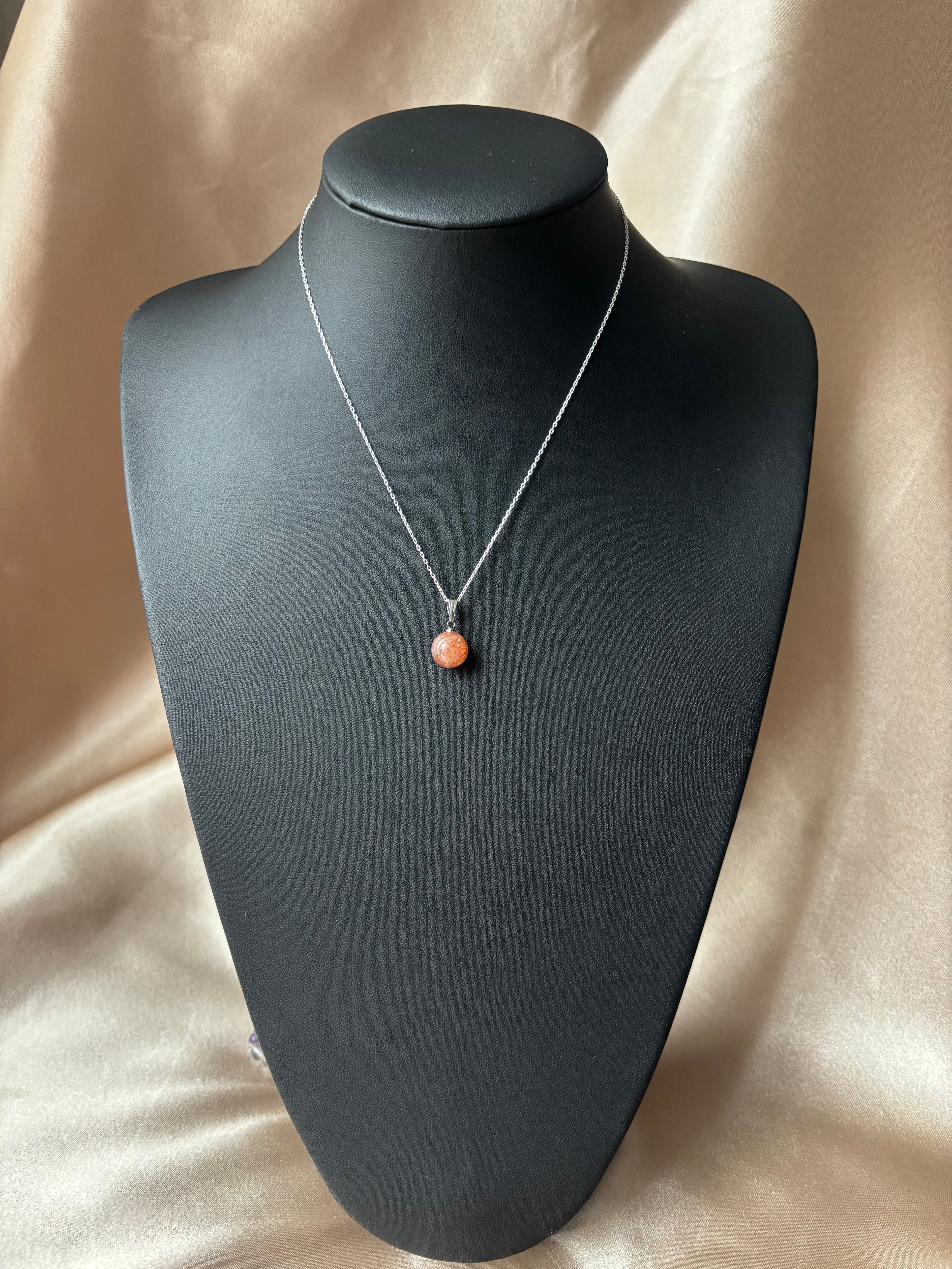 Güneş Taşı Ball Kolye