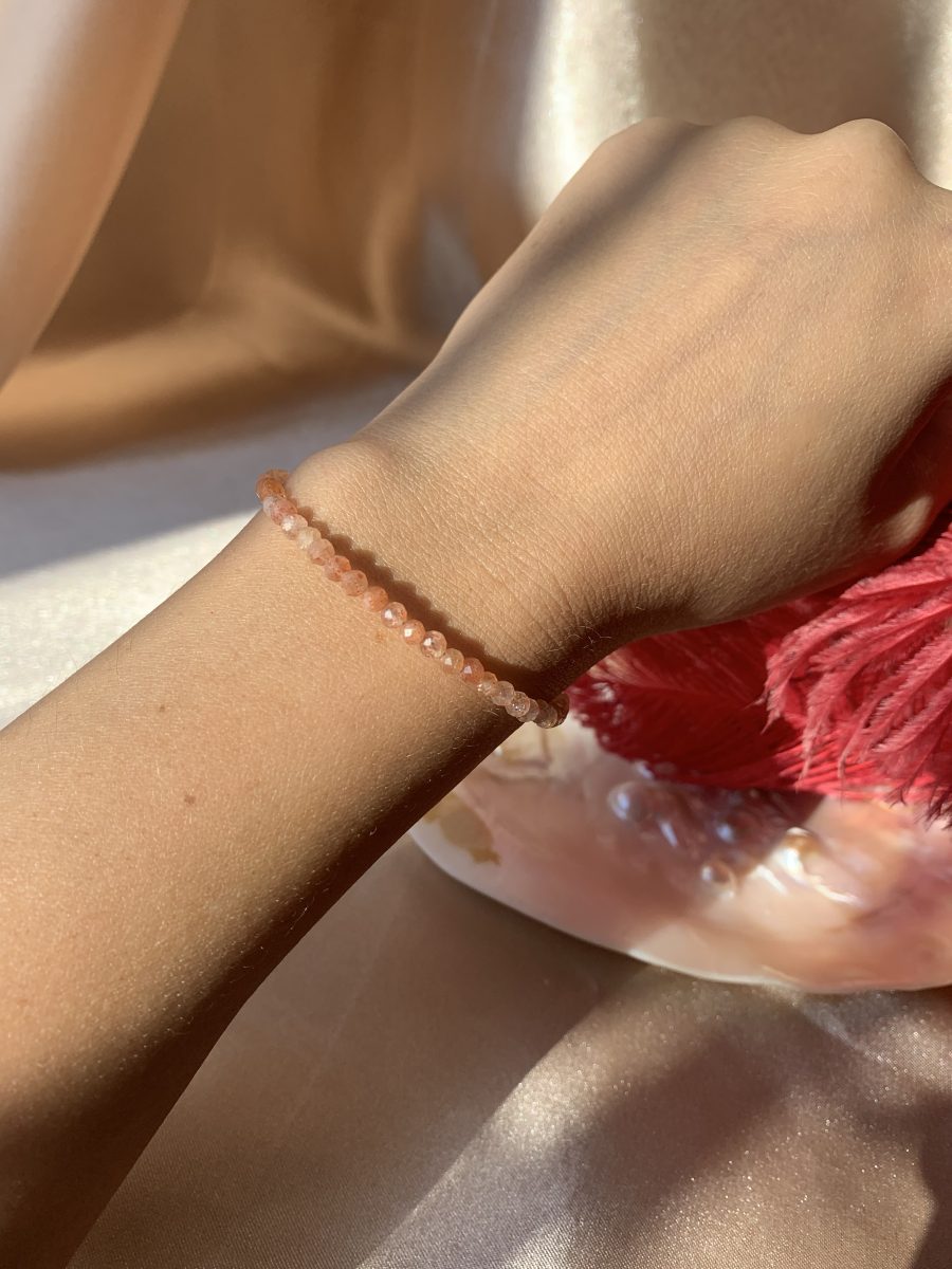 Güneş Taşı Dizi Bileklik