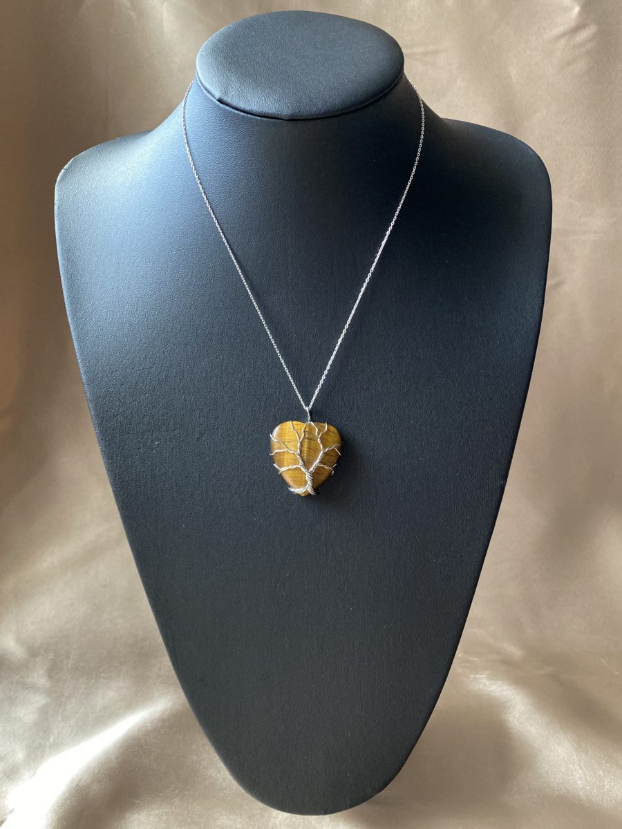 Kaplangözü Kalp Hayat Ağacı Kolye