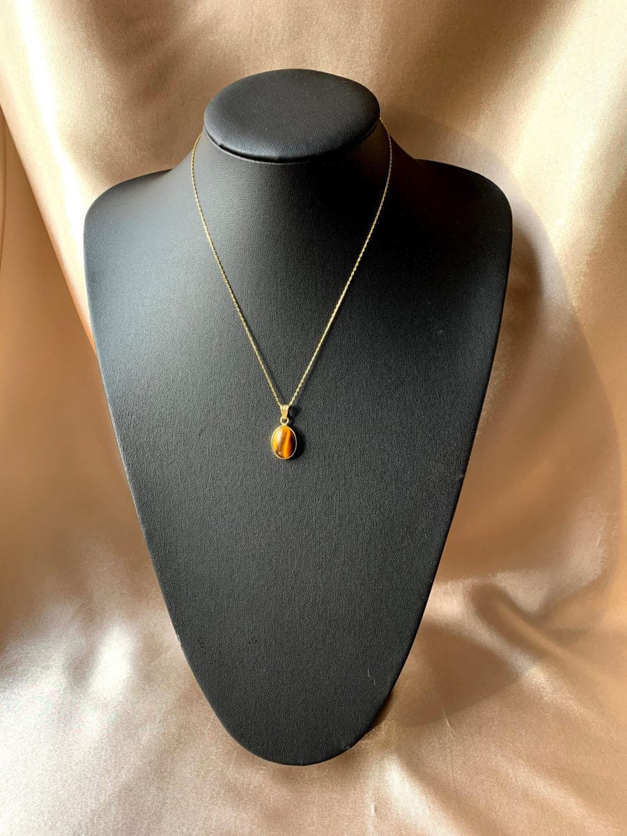 Kaplangözü Oval Gold Kolye