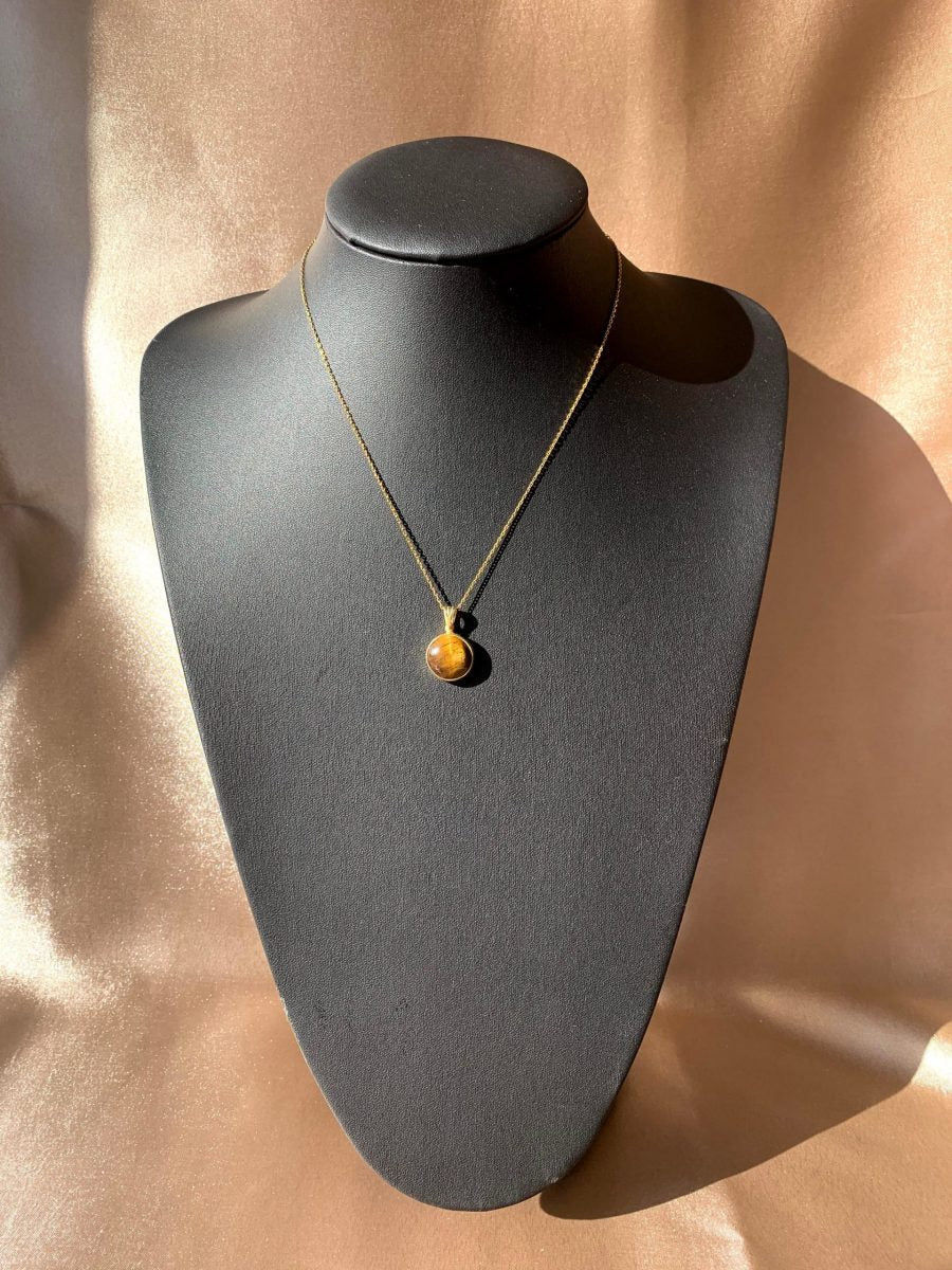 Kaplangözü Yuvarlak Gold Kolye