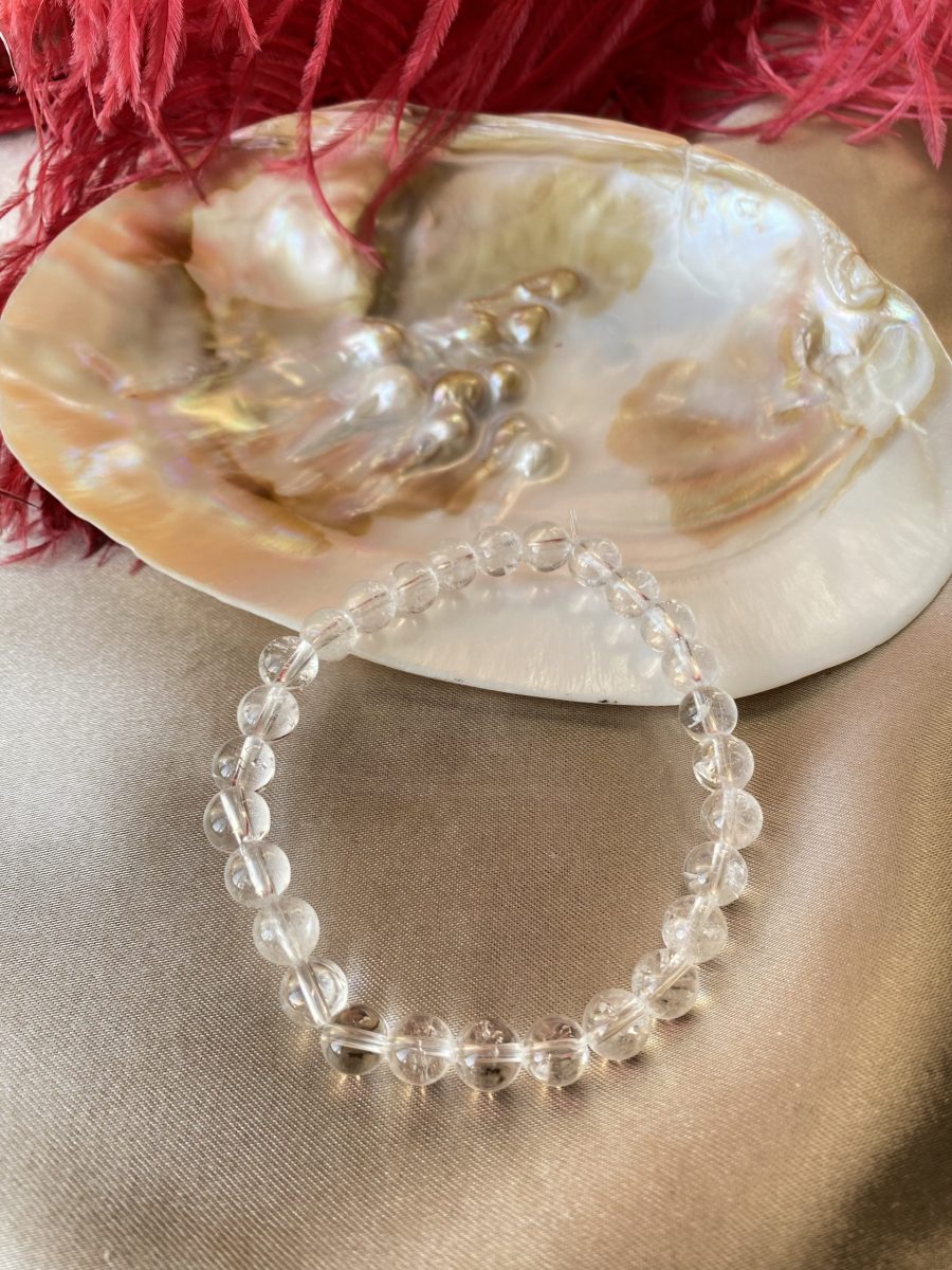 Kristal Kuvars Bileklik (6 mm)