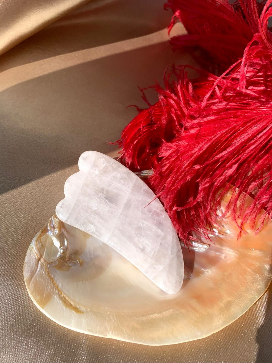 Kristal Kuvars Gua Sha