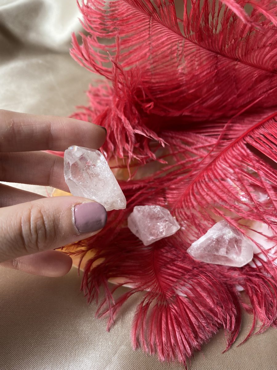 Kristal Kuvars İşlenmemiş Parça