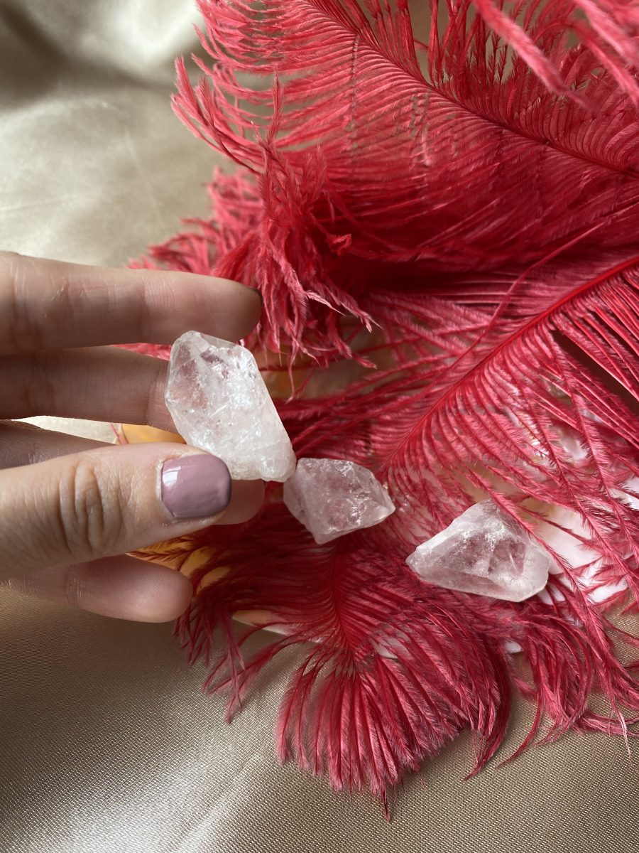 Kristal Kuvars İşlenmemiş Parça