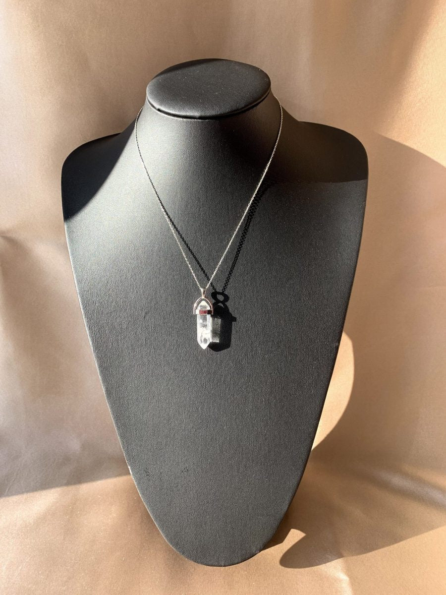 Kristal Kuvars Sivri Kolye