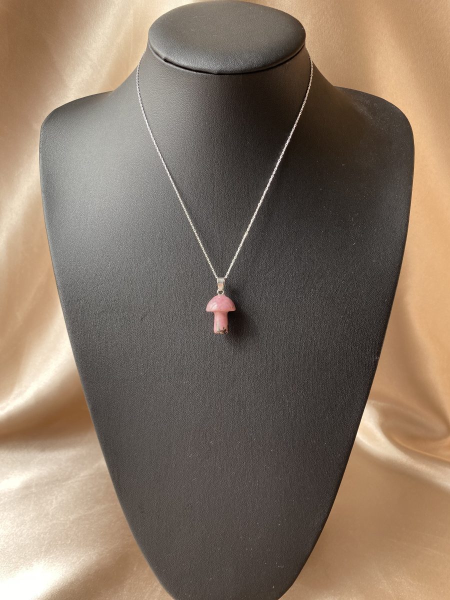 Rodonit Mantar Kolye