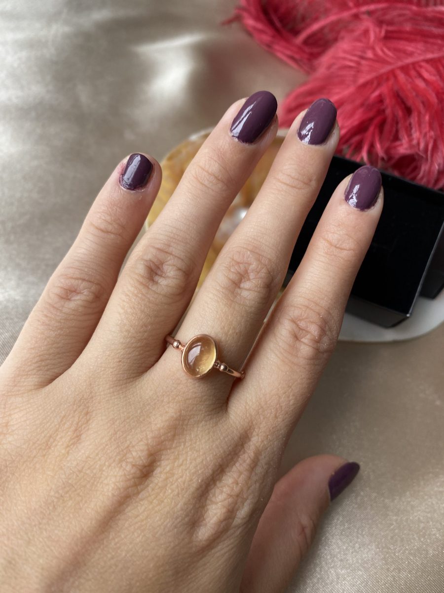 Sitrin Basic Rose Gold Yüzük