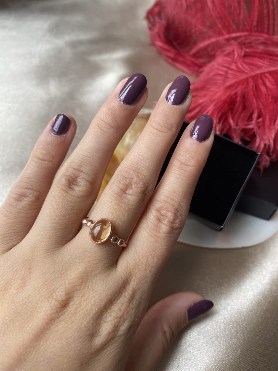 Sitrin Hera Rose Gold Yüzük