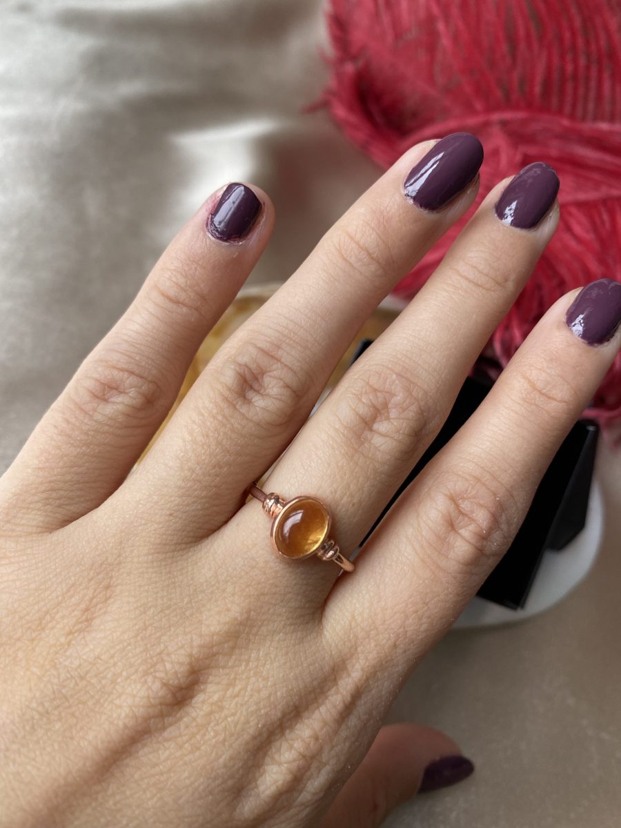 Sitrin Diana Rose Gold Yüzük