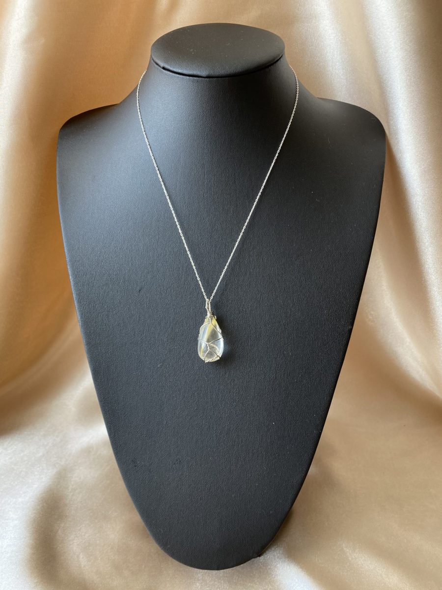 Rutil Kuvars Sarmal Kolye