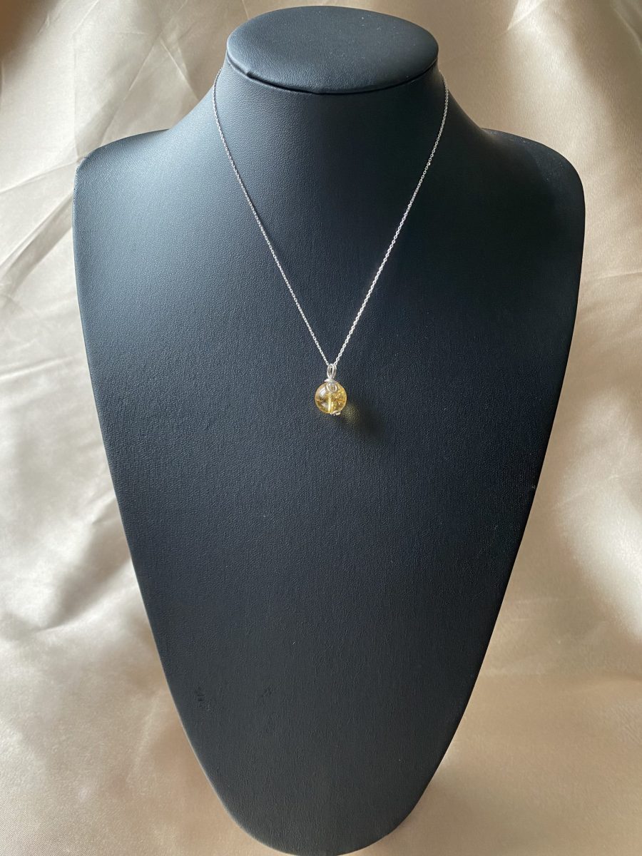 Sitrin Yuvarlak Cutie Kolye