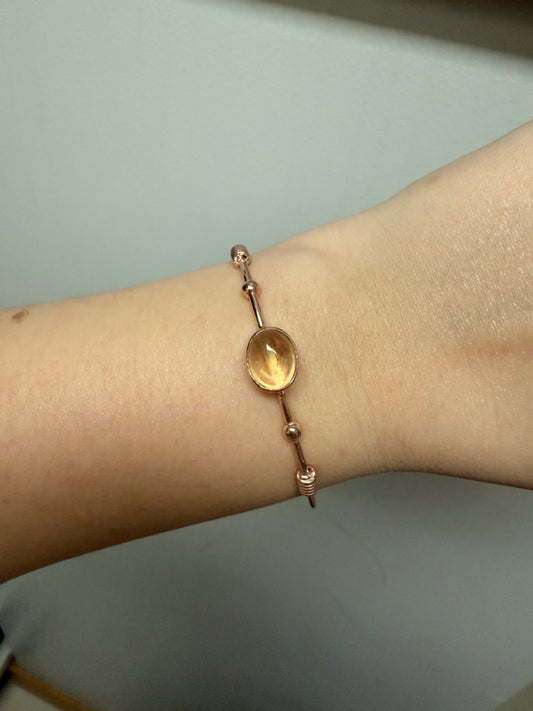 Sitrin Rose Gold Bileklik