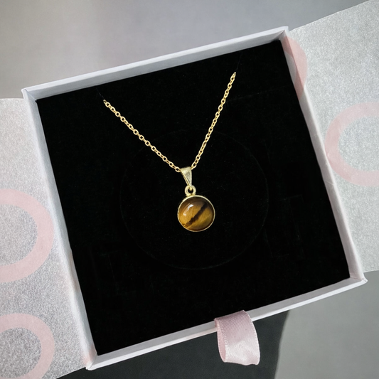 Kaplangözü Yuvarlak Gold Kolye