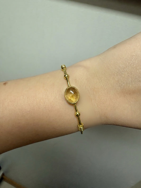 Sitrin Gold Bileklik