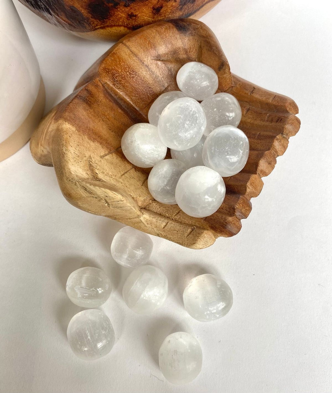 Selenit Tumbled Parça