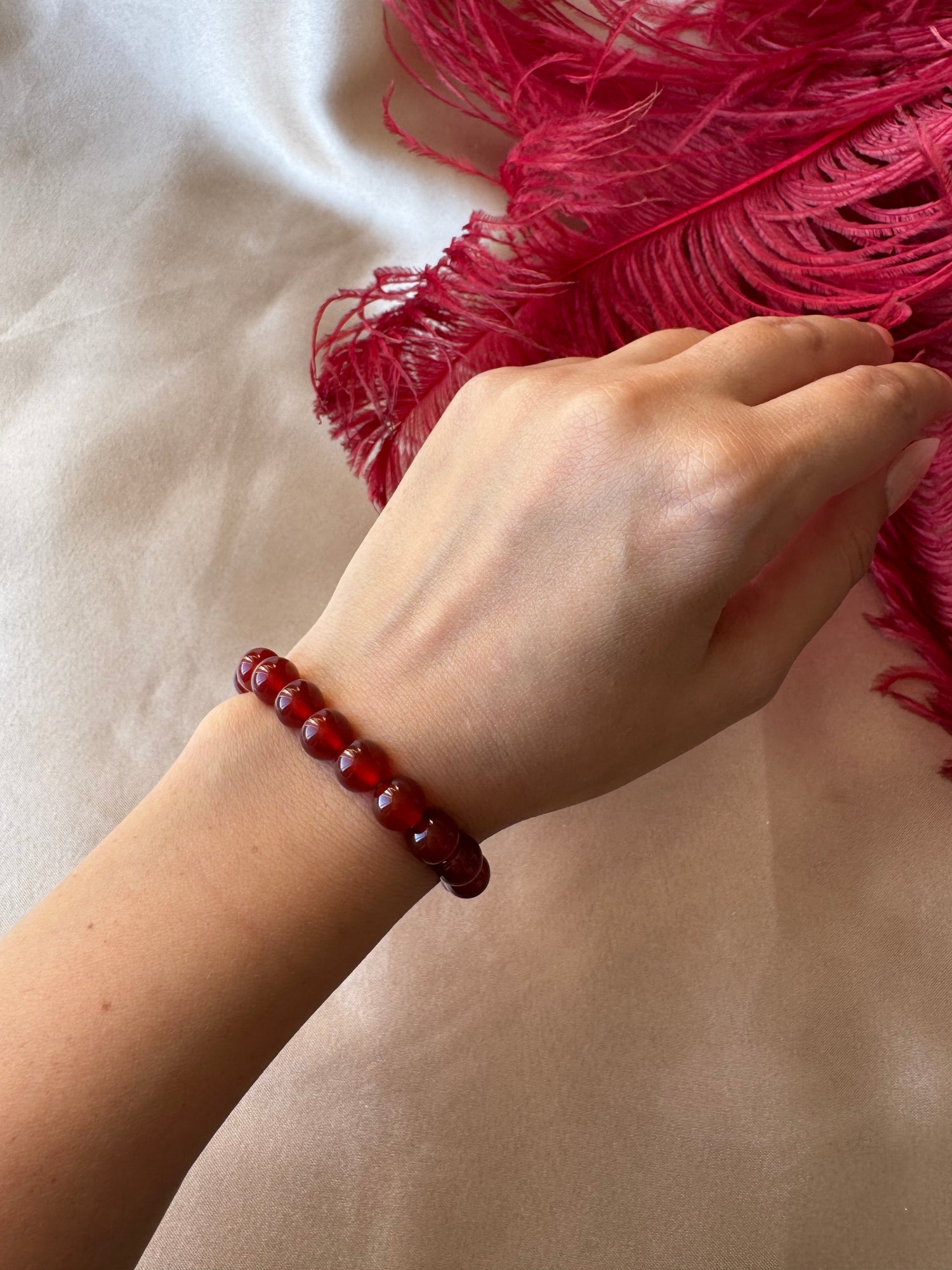 Akik Bileklik (8 mm)