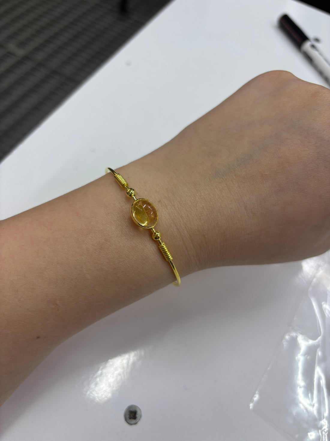 Sitrin Gold Bileklik