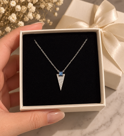 Swarovski Gümüş Kolye