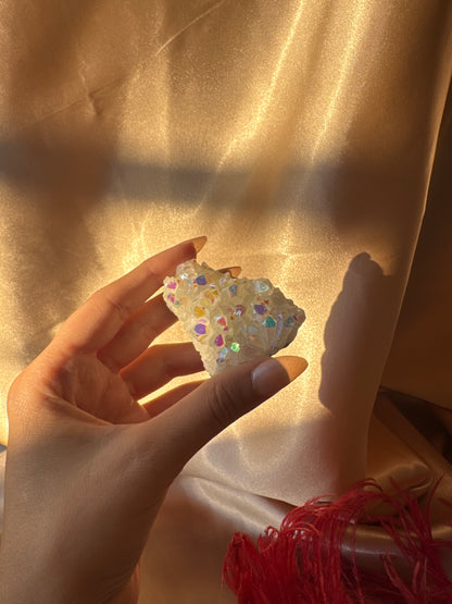 Aura Melek Kuvars İşlenmemiş Parça (Orta Boy)