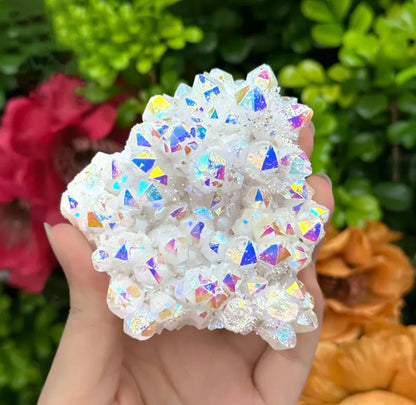 Aura Melek Kuvars Beyaz İşlenmemiş Parça