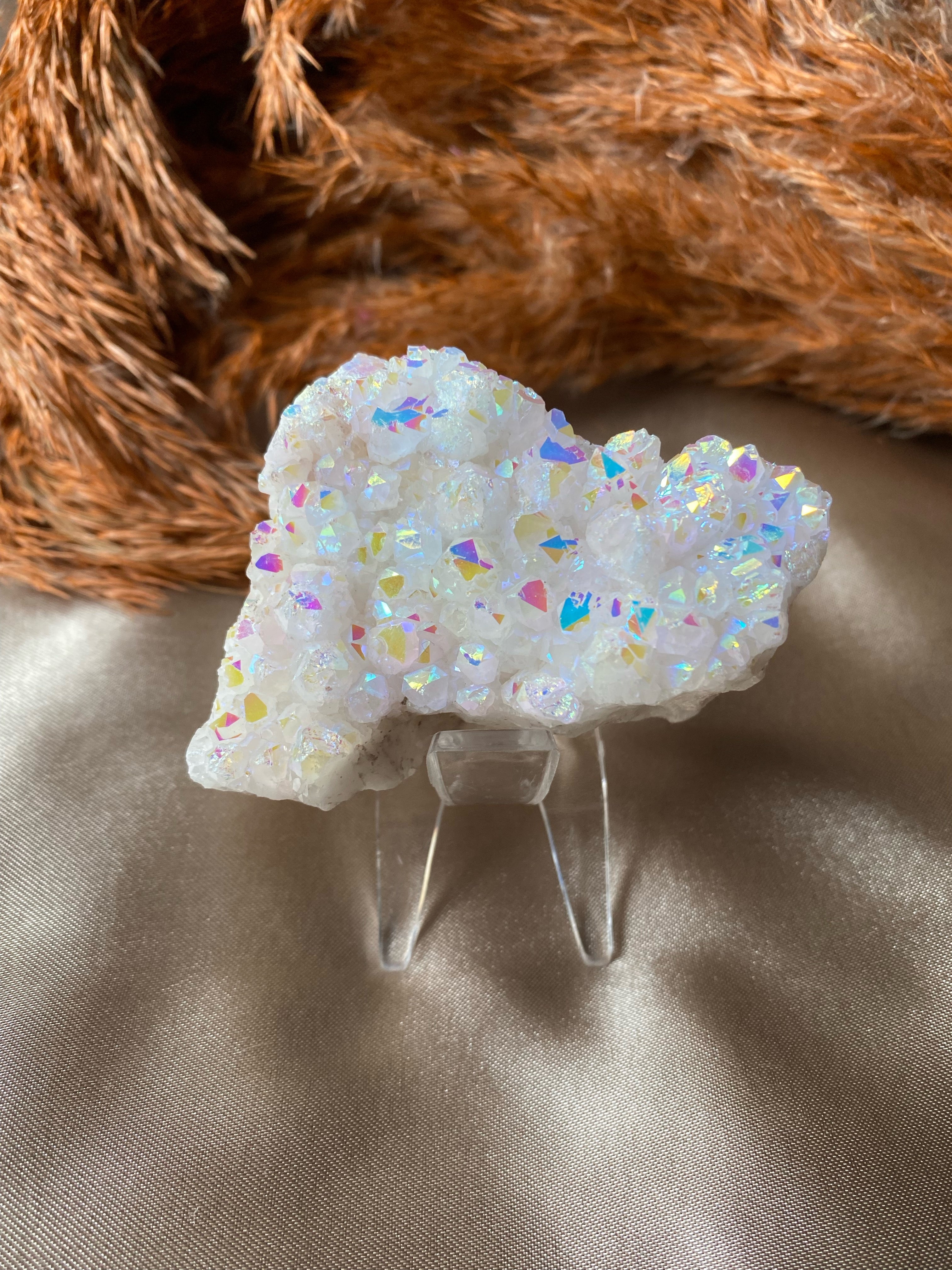 Aura Melek Kuvars Beyaz İşlenmemiş Parça