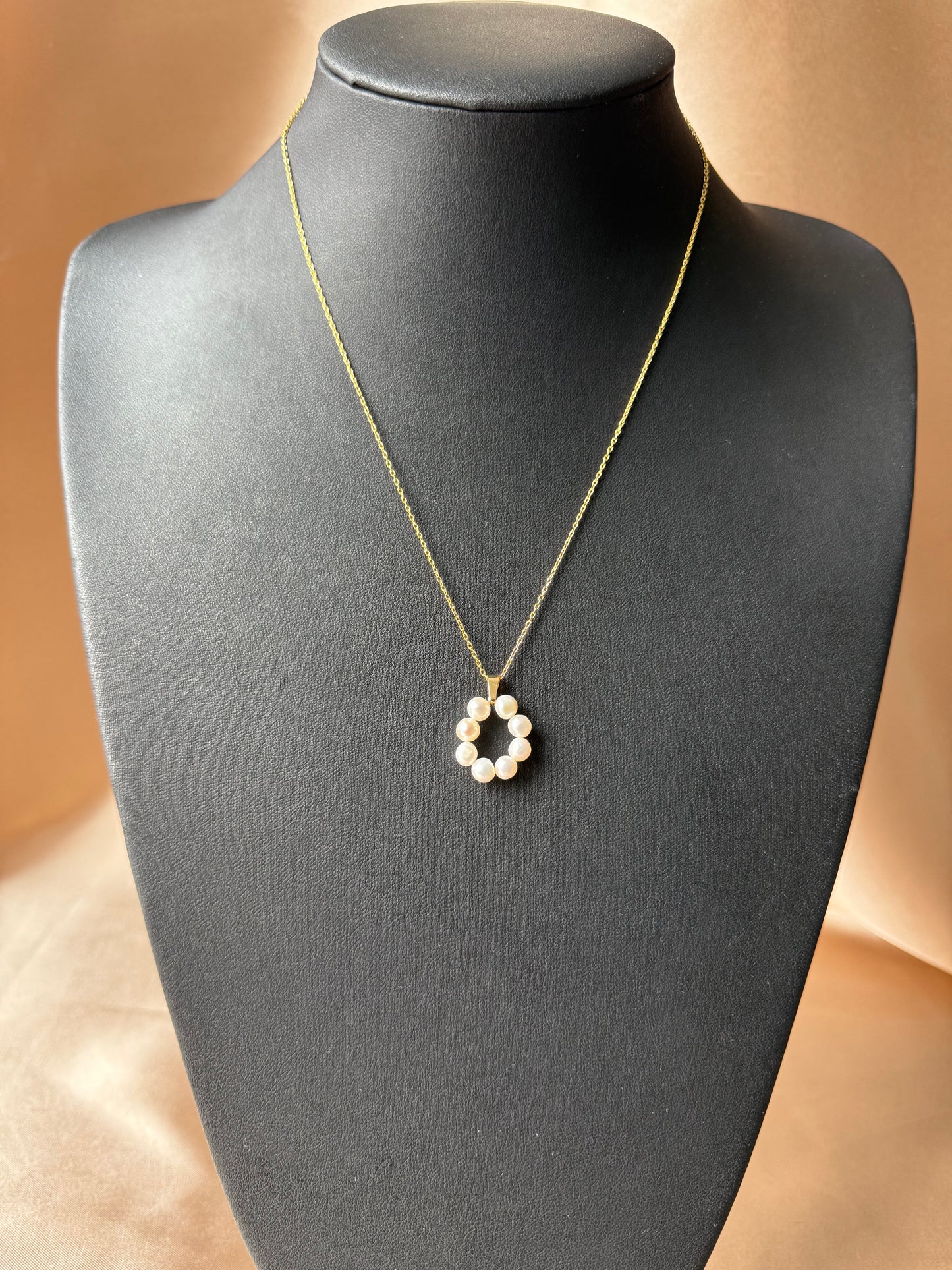 İnci Diana Gold Kolye
