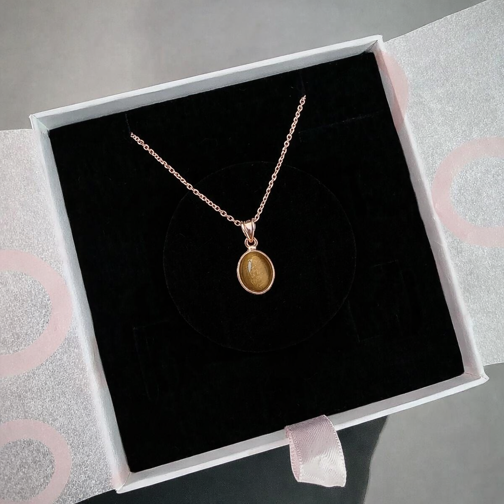 Kaplangözü Minimal Rose Gold Kolye