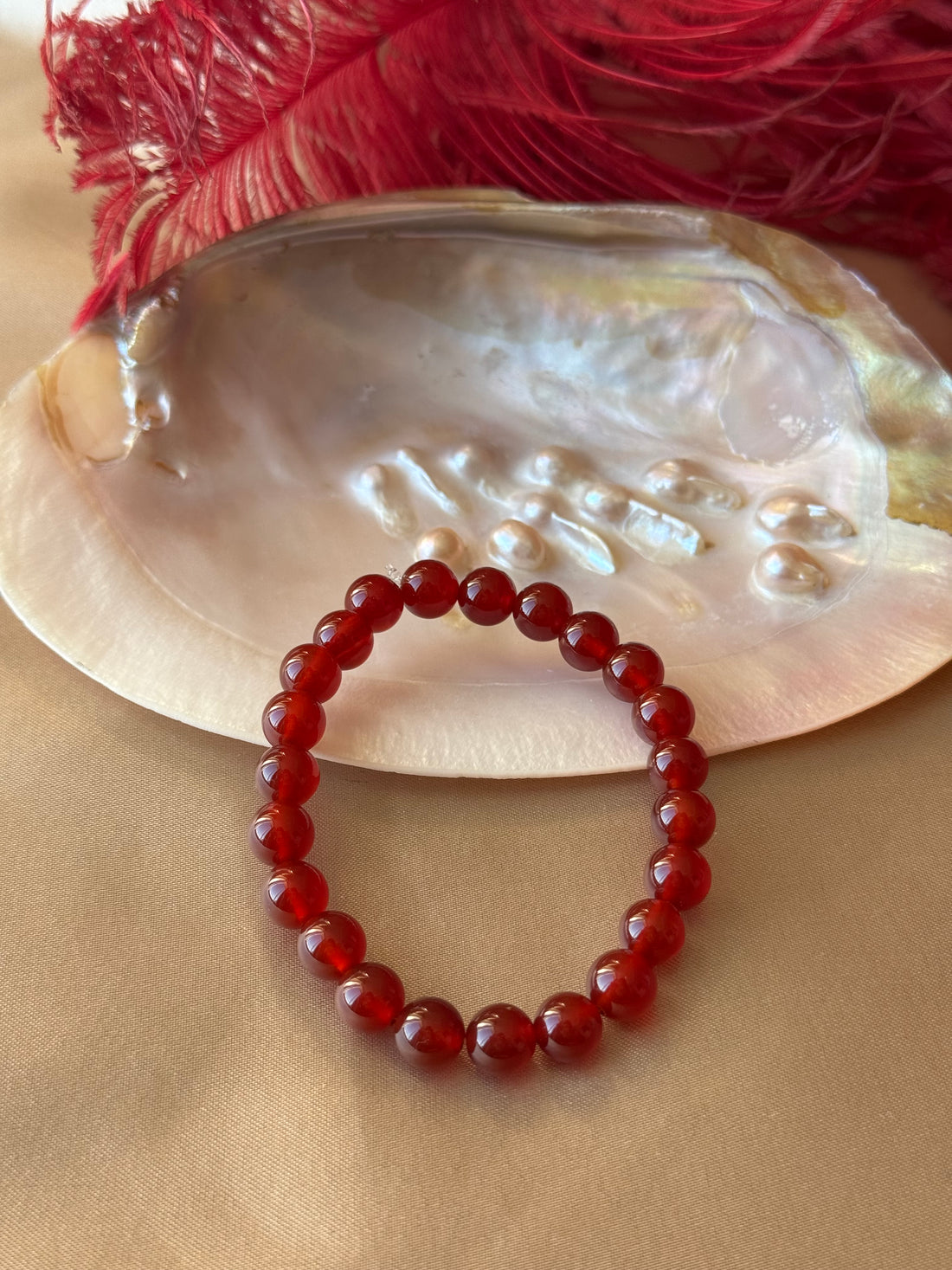 Akik Bileklik (8 mm)