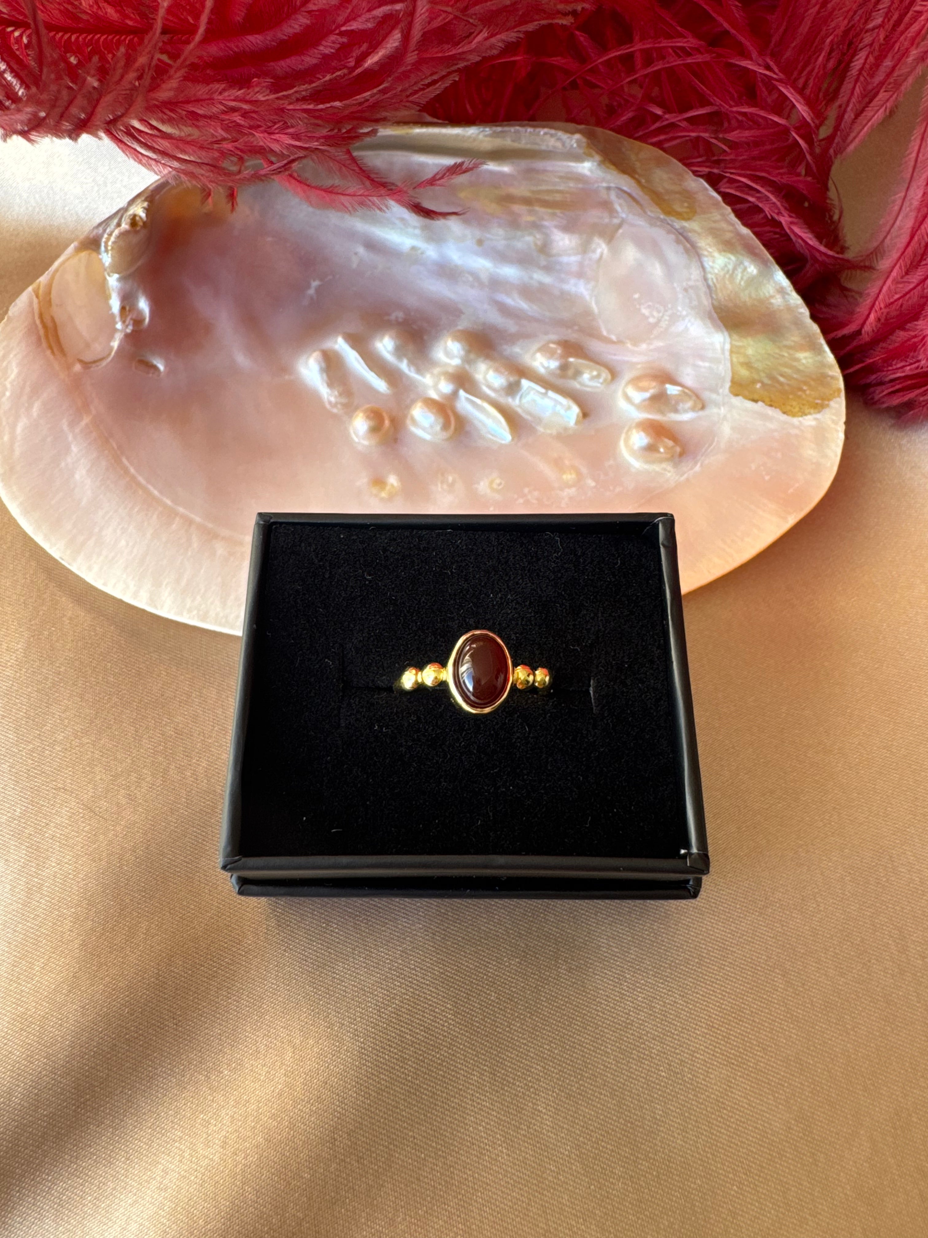 Akik Hera Gold Yüzük