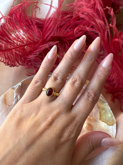 Akik Hera Gold Yüzük