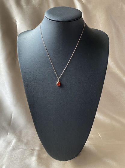 Akik Minimal Rose Gold Kolye