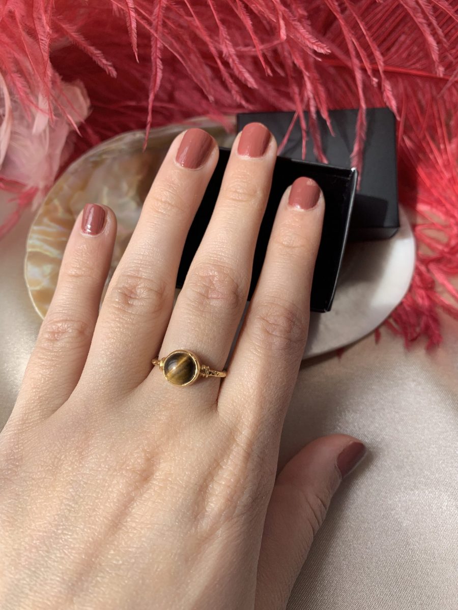 Kaplangözü Yuvarlak Gold Yüzük