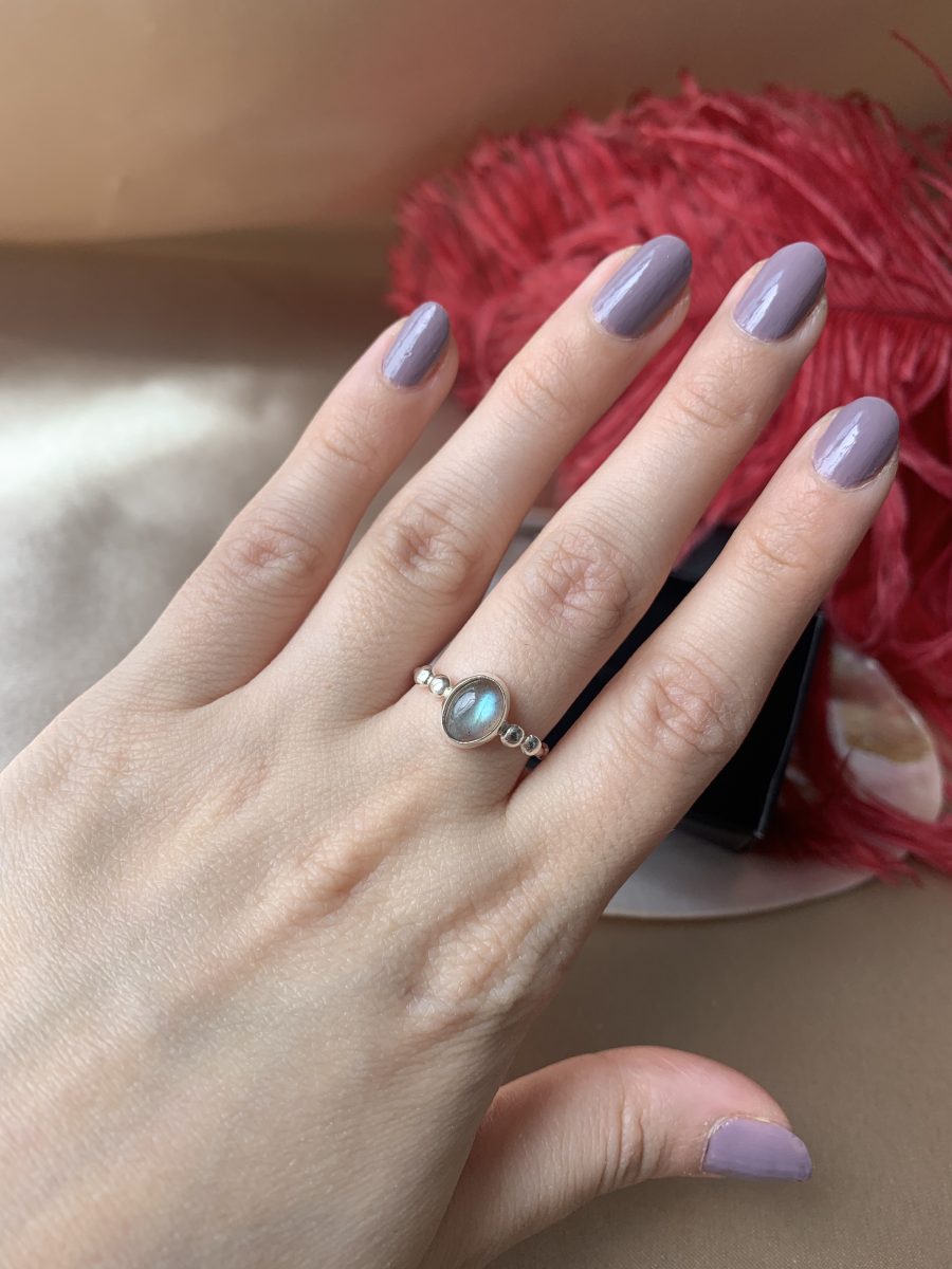 Labradorit Hera Gümüş Yüzük