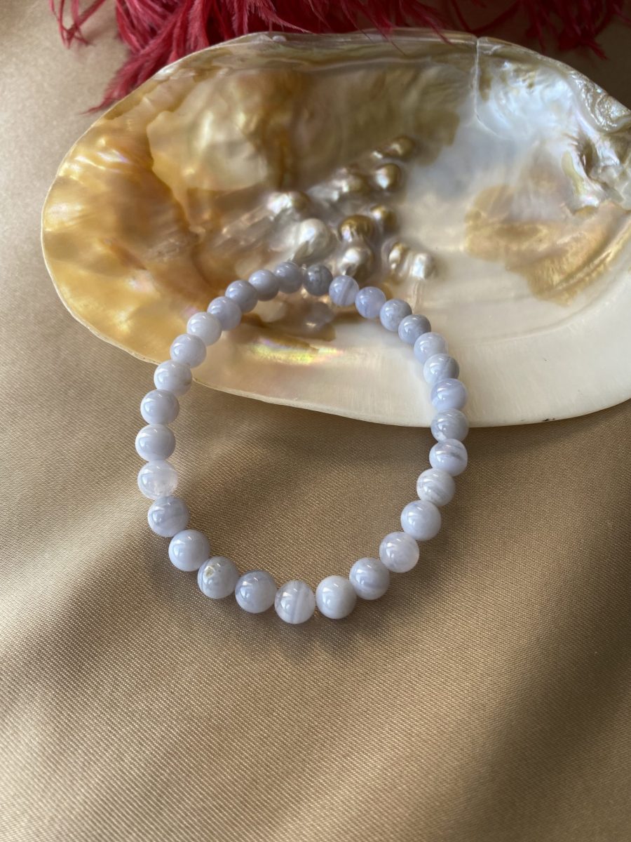 Kalsedon Bileklik (6 mm)