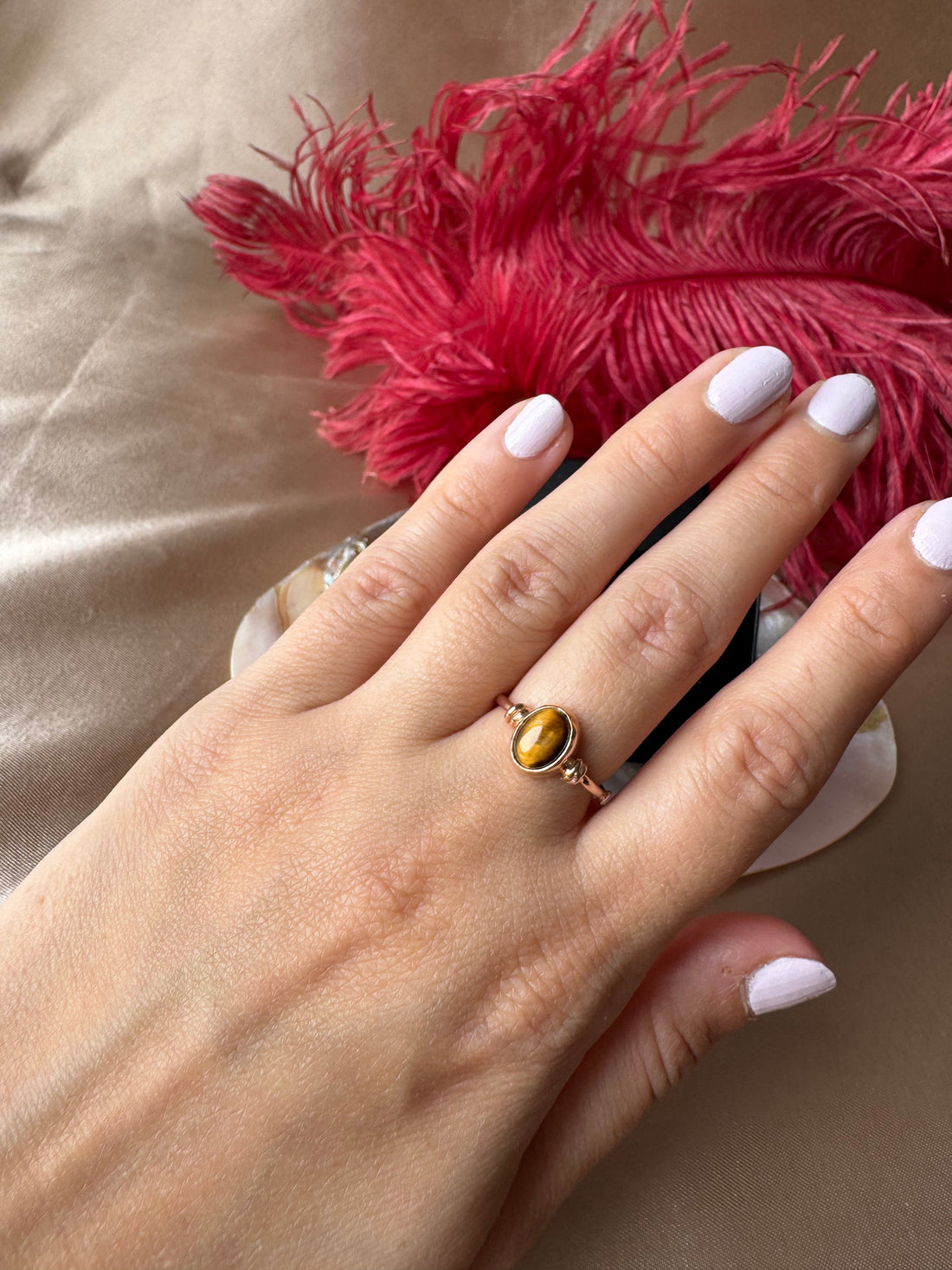 Kaplangözü Diana Rose Gold Yüzük