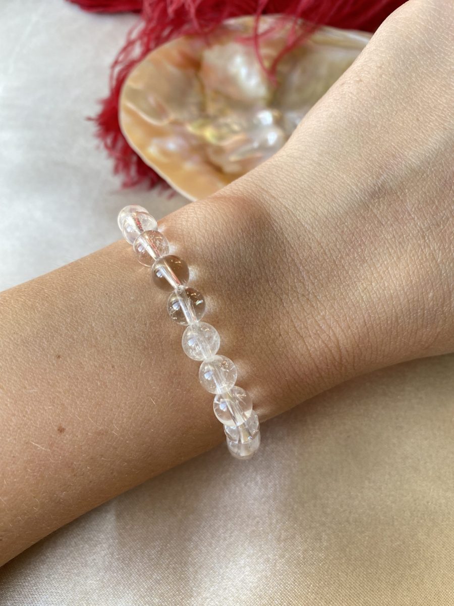 Kristal Kuvars Bileklik (6 mm)