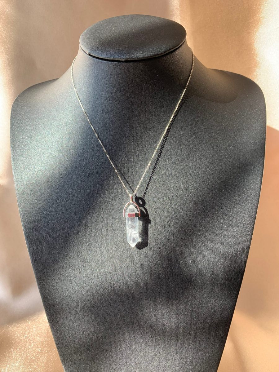 Kristal Kuvars Sivri Kolye